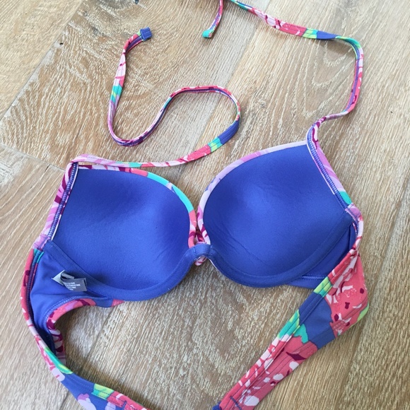 floral, push-up bikini top - Picture 3 of 4